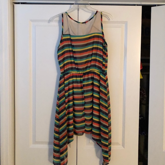 Striped mid dress - Picture 3 of 3